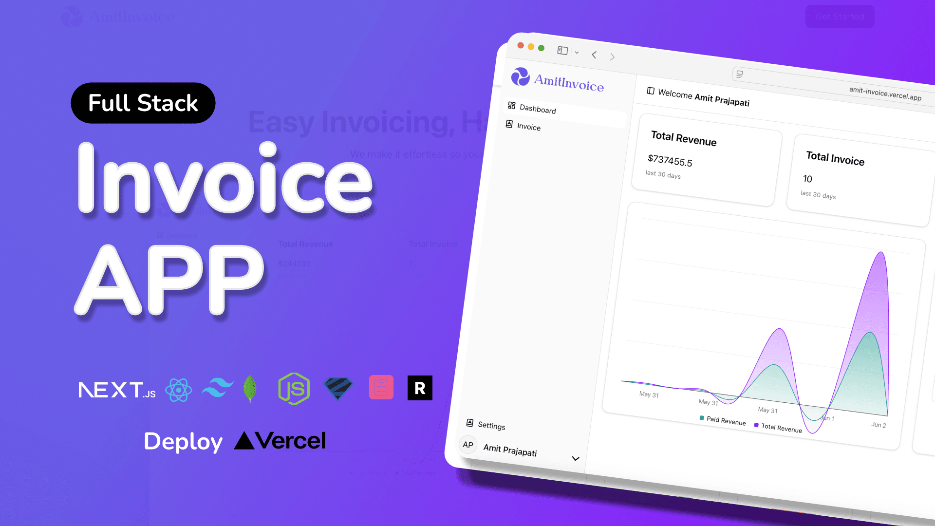 Invoice App – Built with Next.js 15 & TypeScript